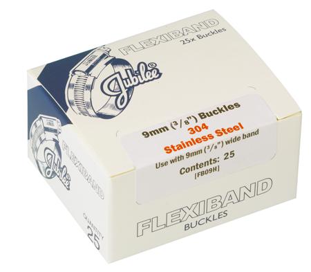FB09H Jubilee Stainless Steel, 9mm Band Width
