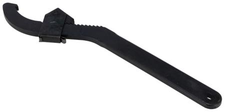 44010002 STAHLWILLE  90mm Hook Spanner 245 mm Chrome Alloy Steel