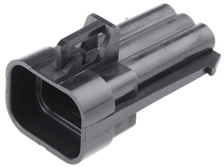 12124107 Delphi Metri-Pack 150 Series, 6 Way Cable Mount Plug Connector, with Crimp Termination Method