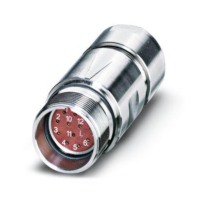 1614000 Phoenix Contact Circular Connector, 17 Contacts, Cable Mount, M23 Connector, Socket, Female, IP67, RF Series