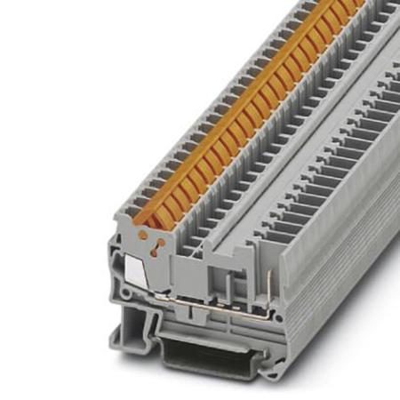 3050073 Phoenix Contact  QTC 1.5/ 1P Series Grey, 1.5mm², Single-Level, Plug In Termination