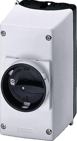 3RV1933-1DA00 Siemens Black, White Plastic 3RV1923 Enclosure -