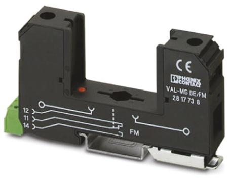 2817738 Phoenix Contact, VAL-MS BE/FM Surge Suppressor Unit 250 V ac Maximum Voltage Rating Surge Arrester