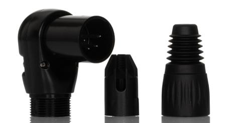 268-3254 RS PRO Cable Mount, Chassis Mount XLR Connector, Right Angled, Male, 50 V, 4 Way