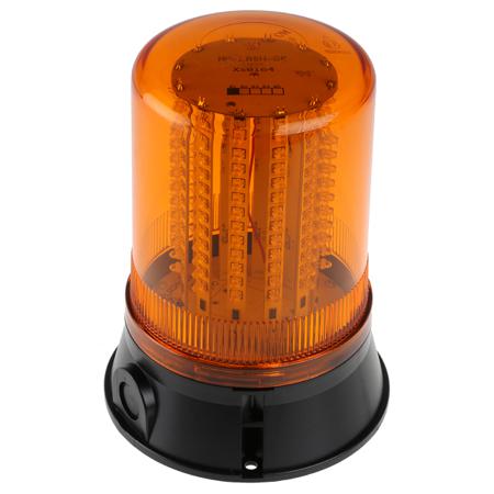 LED401-02-01RS Moflash LED401 Series Amber Multiple Effect Beacon, 24 V dc, Surface Mount, LED Bulb, IP65