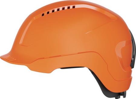 94805 ABUS Abus Orange Safety Helmet , Adjustable, Ventilated