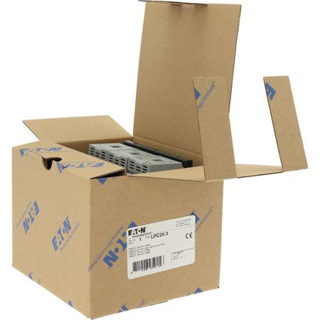 1713617-LPC25-3 Eaton Fuse Switch Disconnector, 3 Pole, 25A Max Current, 25A Fuse Current