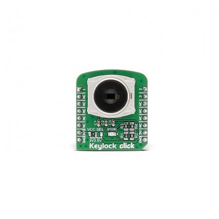 MIKROE-2564 MikroElektronika Keylock Click Switch mikroBus Click Board for Home Security, Industrial Applications