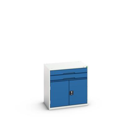 16925116-11 Bott 2 Cabinet, Steel, 800mm x 800mm x 550mm, Blue, Light Grey