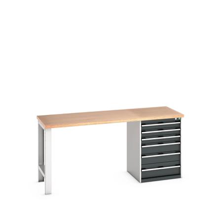41003494-19V Bott 41003494.19V Sheet Steel Workbench, 840mm x 750mm x 2000mm