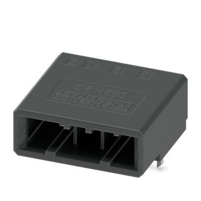 1378300 Phoenix Contact D32H Series Wave Soldering Mount PCB Header, 3 Contact(s), 5.08 mm Pitch, 1 Row, Shrouded