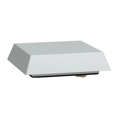NSYCAC228RMF Schneider Electric Grey Steel Grille, 90 x 340 x 340mm