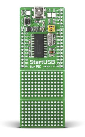 MIKROE-647 MikroElektronika StartUSB for PIC Development Kit