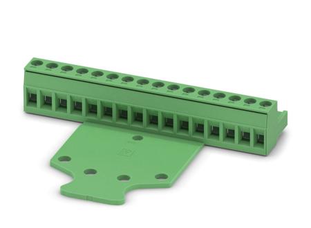 1764248 Phoenix Contact, 5.08mm Pitch, MSTB 2.5/16-STZ-5.08, 16 Way, Pluggable Terminal Block, Plug, Screw Termination,