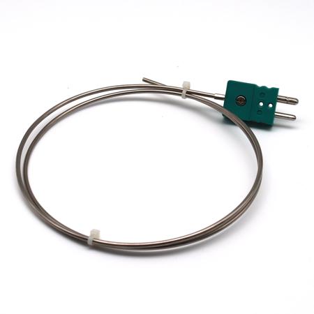 K430-1000-2-8 ProsensorK430 Type K Mineral Insulated Thermocouple 1000mm Length, 3mm Diameter, -200°C → +110°C