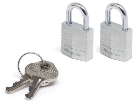 9120EURTCC Master Lock Padlock Weatherproof Aluminium Padlock, Keyed Alike, 3mm Shackle, 20mm Body