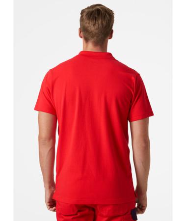 79167_220-3XL Helly Hansen Classic Red 100% Cotton Polo Shirt, UK- 3XL, EUR- 3XL