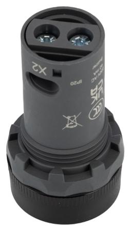 1SFA619600R6236--CB1-623B ABB, Compact, Panel Mount Yellow LED Buzzer, 22mm Cutout, IP66, IP67, IP69K, Round, 230 V ac