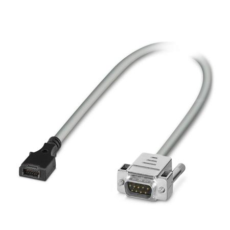 1076342 Phoenix Contact to Male D-Sub Cable, 2m PVC