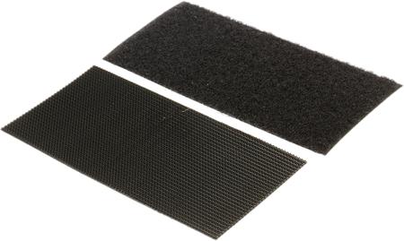 890-4212 RS PRO Black Hook & Loop Tape, 50mm x 100mm