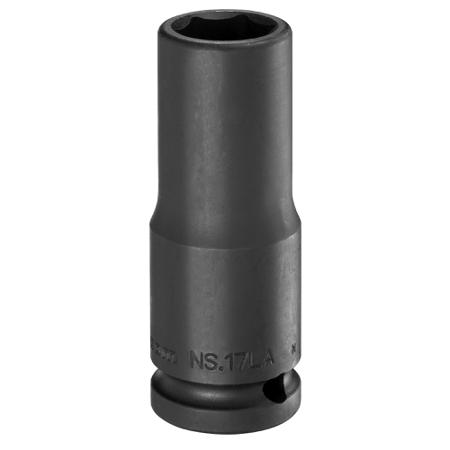 NS.21LA Facom 21mm, 1/2 in Drive Impact Socket, 78 mm length