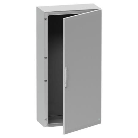 NSYPLA1576G Schneider Electric Thalassa Series Fibreglass Reinforced Polyester Single-Door-Door Floor Standing Enclosure, Opaque