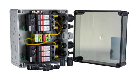 2403337 Phoenix Contact SOL-SC-1ST-0-DC-2MPPT-2001 Series Polycarbonate Junction Box, IP65, 111 x 180 x 180mm