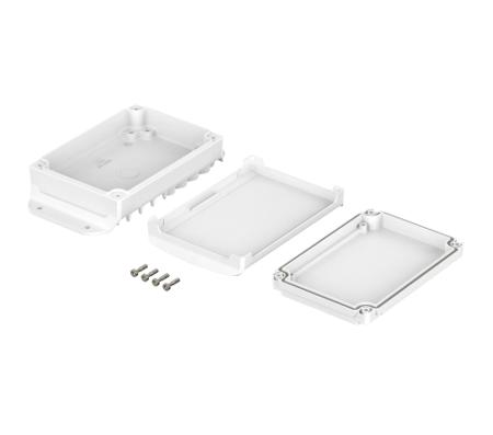 48412233-HMT2 Bopla BoVersa Series White Polycarbonate Desktop Enclosure, 162 x 88 x 45.5mm