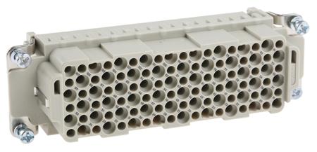 0916108310101 Han DD Series size 24 B Connector Insert, Female, 108 Way, 10A, 250 V