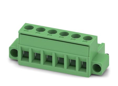 1795598 Phoenix Contact, 5.08mm Pitch, MSTB 2.5/ 6-STF-5.08 EX, 6 Way, Pluggable Terminal Block, Plug, Screw Termination,