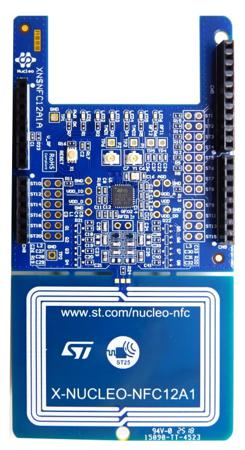 X-NUCLEO-NFC12A1 STMicroelectronics NFC Card Reader Expansion Board Based On ST25R300 For STM32 Nucleos Arduino Expansion Board