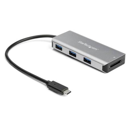 HB31C3ASDMB StarTech.com 3 Port USB 3.1 USB A, USB C  Hub, USB Bus Powered, 144 x 207 x 38mm