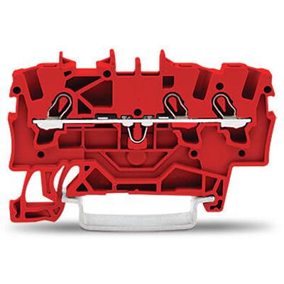 2001-1303 WAGO TOPJOB S Series DIN Rail Terminal Block, 1.5mm², 1-Level, Push-In Cage Clamp Termination, ATEX, EAC Ex,