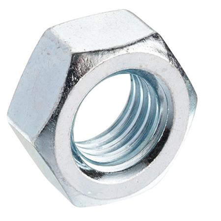 286-7137 RS PRO, Bright Zinc Plated Steel Hex Nut, DIN 934, M24