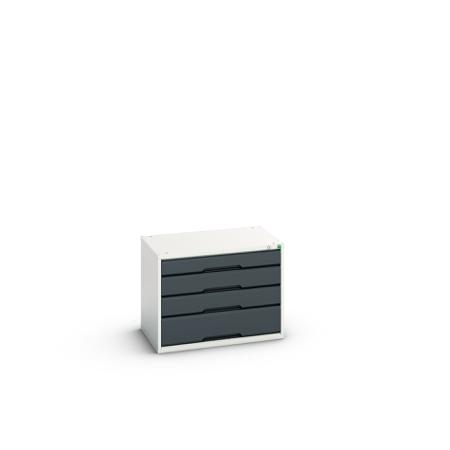 16925104.19 Bott 4 Cabinet, Steel, 600mm x 800mm x 550mm, Anthracite Grey, Light Grey