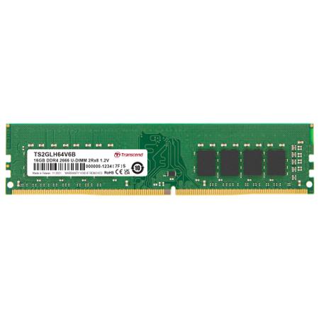 TS2GLH64V6B 16GB DDR4 2666 U-DIMM 2Rx8 1Gx8 CL19 1.2