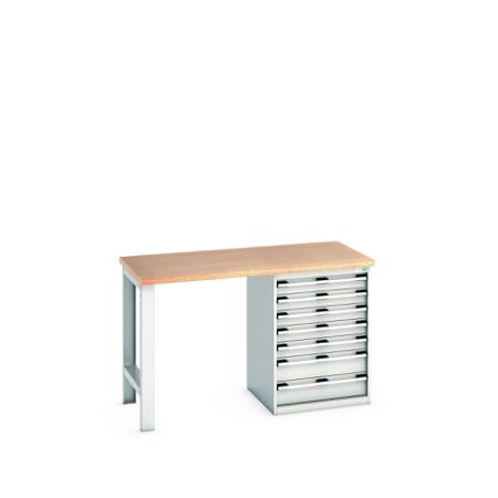41003496-16V Bott 41003496.16V Sheet Steel Workbench, 940mm x 750mm x 1500mm