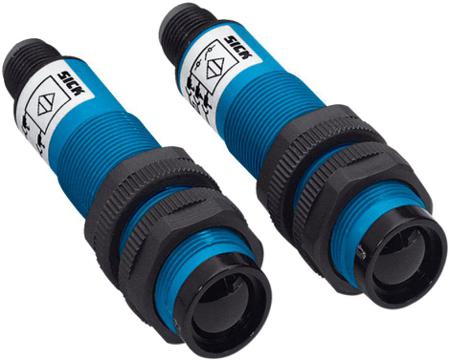 VS-VE18-4N3640 Through Beam Photoelectric Sensor, Cylindrical Sensor, 0 → 20 m Detection Range