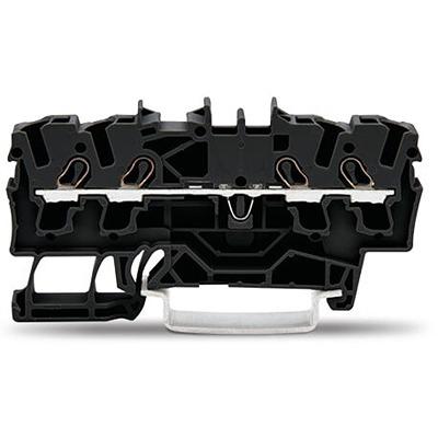 2002-1405 WAGO TOPJOB S Series DIN Rail Terminal Block, 2.5mm², 1-Level, Push In Termination, ATEX, CSA, IECEx