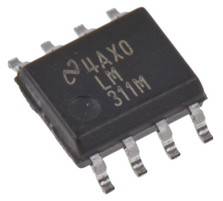LM311M/NOPB  Texas Instruments, Comparator, Open Collector O/P, 0.2μs 9 → 28 V 8-Pin SOIC
