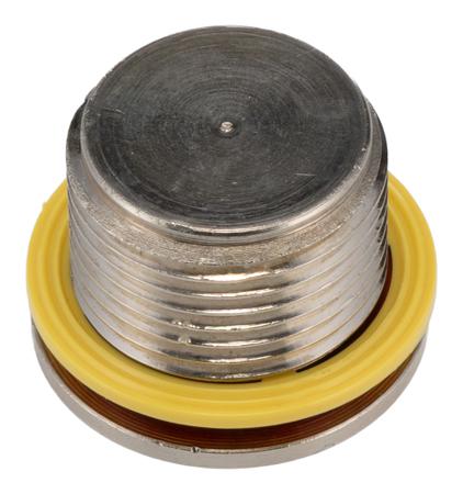 7TCA297140R0092 Thomas & Betts Stopping Plug, M20, Nickel Plated Brass, Threaded