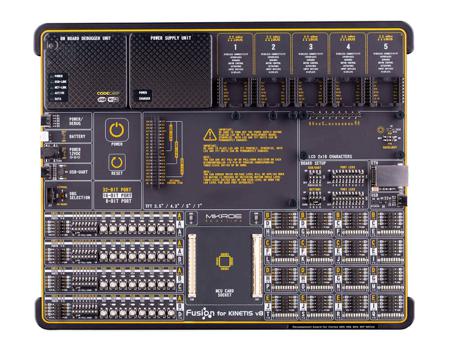 MIKROE-5427 Brand-Rex Fusion For Kinetis v8 WiFi Development Board