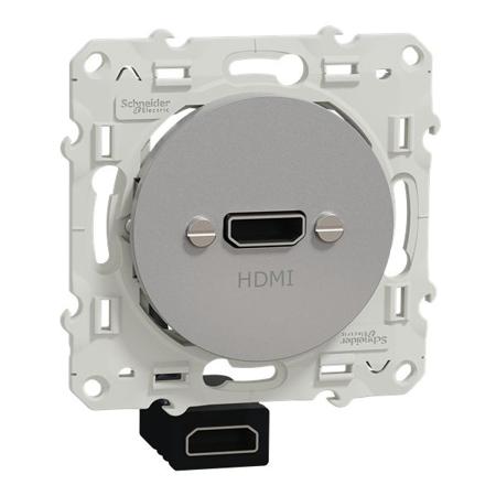 S530462 Schneider Electric S530 Grey, White Plug Socket