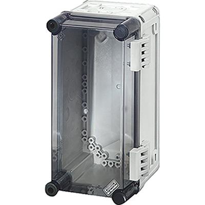 Mi 9100 HENSEL Mi Series Grey Polycarbonate Junction Box, IP66, 150 x 125 x 275mm