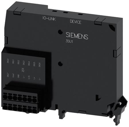3SU1400-2HM10-6AA0 Siemens 3SU1 Series I/O module for Use with IO-Link, Digital, Digital, 18 → 30 V