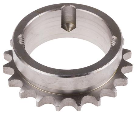 184-167 RS PRO 20 Tooth Taper Bush Sprocket 08B-1 Chain Type
