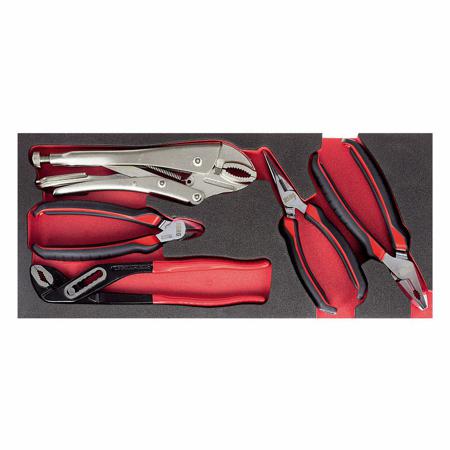 U05190965 Usag 5 Piece Automotive Tool Kit Tool Kit with Tray