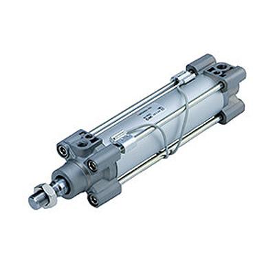C96SDB80-100C SMC Pneumatic Piston Rod Cylinder - , 80mm Bore, 100mm Stroke, C96 Series, Double Acting