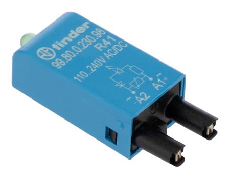 99-80-0-230-98 Plug In Interface Relay Module 110 → 240V ac/dc
