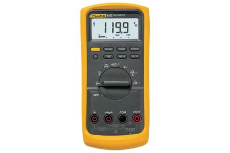FLUKE-83V Fluke 83V, Handheld Digital Multimeter, 10A ac 1000V ac 10A dc 1000V dc
